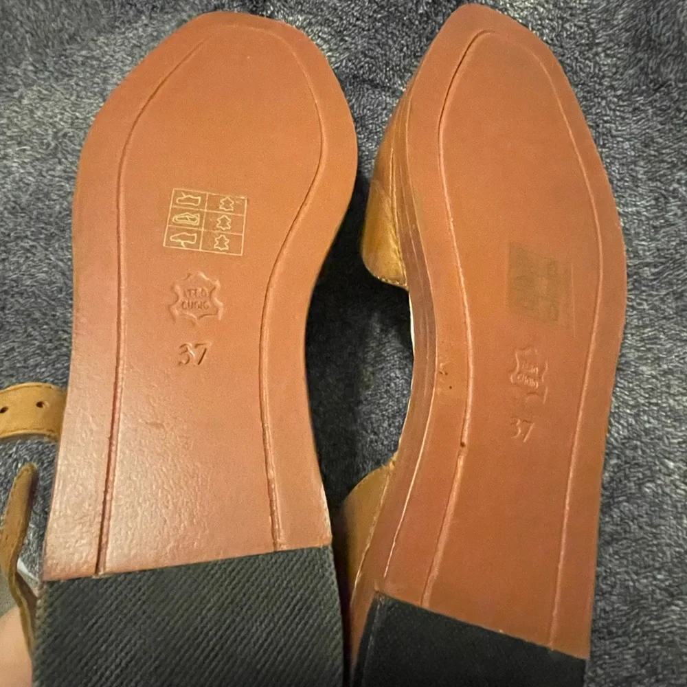 Roolee brown ankle strap shoes - Picture 6 of 7